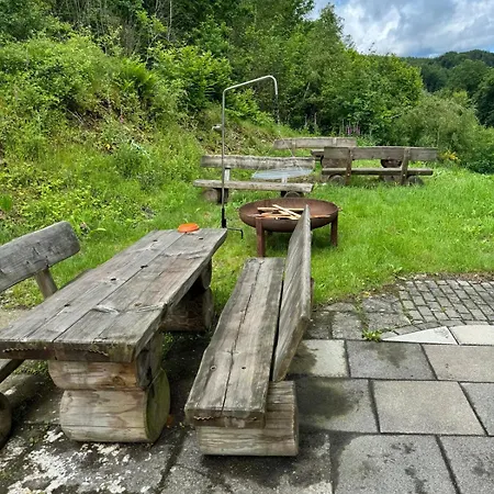 #4 Ommi Kese Pirat Sauna Balkon Seeblick Olpe