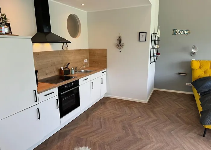 #4 Ommi Kese Pirat Sauna Balkon Seeblick شقة *