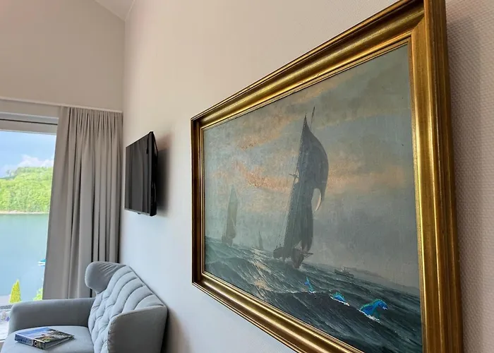 #4 Ommi Kese Pirat Sauna Balkon Seeblick شقة Olpe bei Meschede