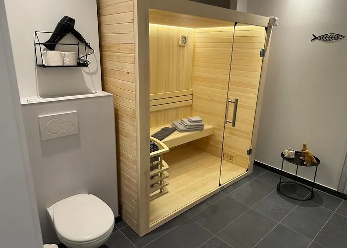 شقة #4 Ommi Kese Pirat Sauna Balkon Seeblick Olpe bei Meschede