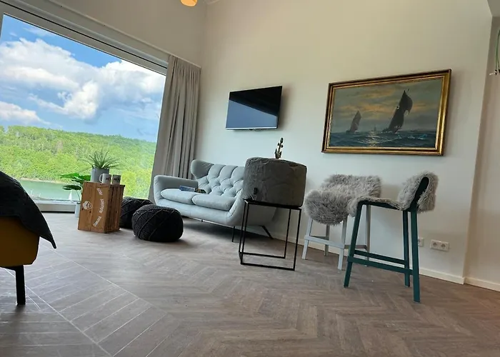 #4 Ommi Kese Pirat Sauna Balkon Seeblick شقة