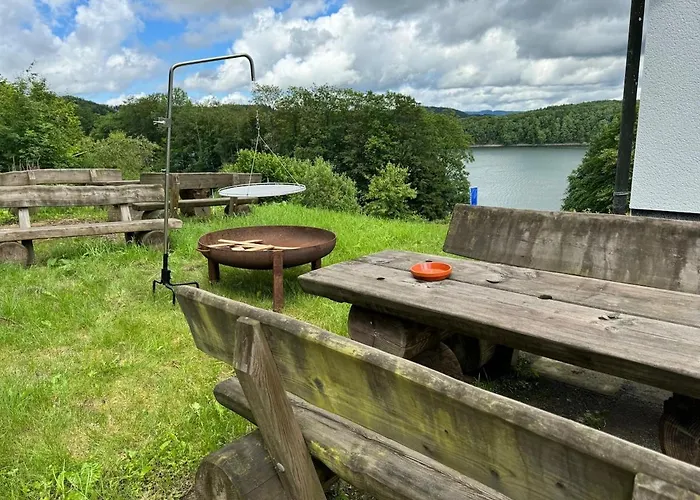 #4 Ommi Kese Pirat Sauna Balkon Seeblick شقة